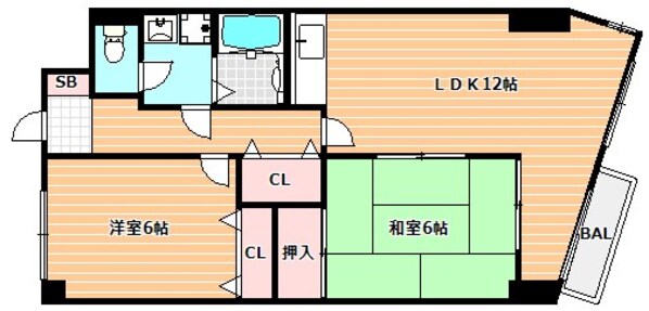 舞浜ガーデンヒルズの物件間取画像